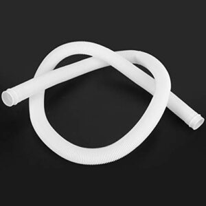 1.5m Swimming Pool Replacement Hose Filter Pump Hose with Buckles Clamps Parts for Garden Patio Above Ground Swimming Pools