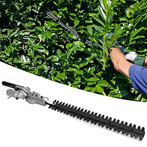 Jopwkuin Gardening Tool, Hedge Trimmer Attachment 7 Teeth Strong and Durable for Landscaped Gardens(26mm 7 Teeth)