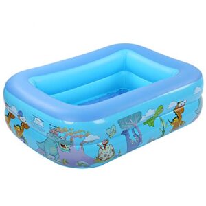 01 inflatable pool, plastic pool swimming pool outdoor swim pools for baby toddler adults for backyard garden outdoor