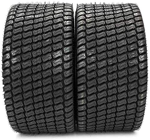 TRIBLE SIX 2 pcs Lawn Garden Mower Tractor Turf Tires - ST24x12x12 6 PR