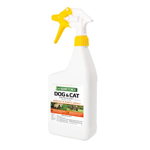 Liquid Fence Dog & Cat Repellent Ready-to-Use, 32-Ounce