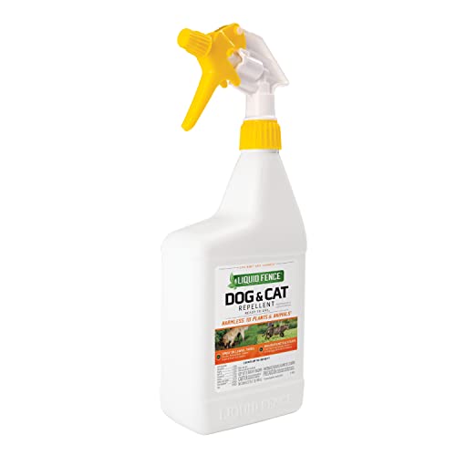 Liquid Fence Dog & Cat Repellent Ready-to-Use, 32-Ounce