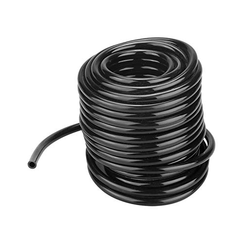 Garden Watering Tube, Water Tube Irrigation Hose Blank Distribution Tubing Line Drip Irrigation Tubing DIY Agriculture Hydroponics Misting Tubing 1/4 inch for Garden Irrigation System (10m)