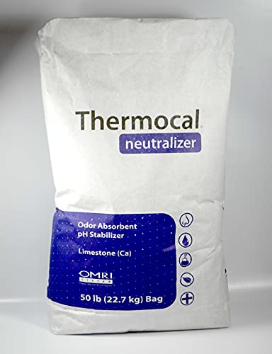 50 Lbs Calcium Carbonate Limestone Powder - Rock Dust - Soil Amendment and Fertilizer ph Neutralizer