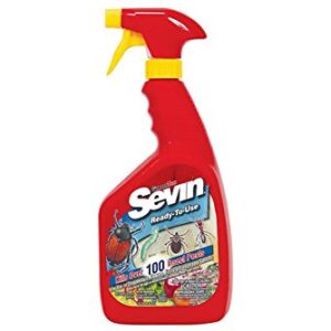 Sevin 100530114 GardenTech Insect Killer Ready to Use, 32oz, 32 Ounce RTU, Black
