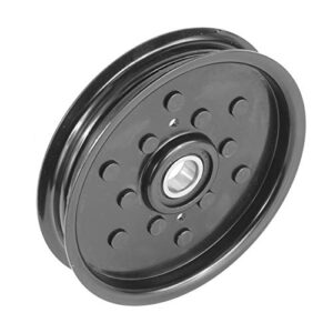 caltric compatible with flat idler pulley john deere lawn and garden tractor 240 245 260 265 285 320