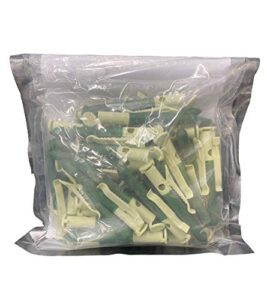 luster leaf products fend off dr-50 deer and rabbit repellent plant clips, 50pk – green