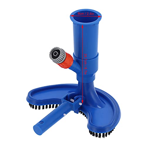 DAUERHAFT Vacuum Cleaner, Handheld Vacuum Turbulent Water Ingenious Nozzle Light Weight Uniform Thickness for Fountains for Garden Hose