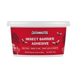 Tree Banding DIY Insect Adhesive Barrier Kit by Catchmaster - 1 Count 15 Oz Protective Sticky Trap, Ready for Use Outdoors. Glue Bug Weather-Proof Environment-Friendly Non-Toxic