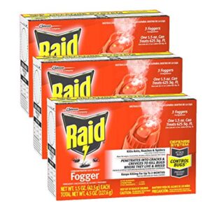 Raid Concentrated Deep Reach Fogger (Pack - 3)