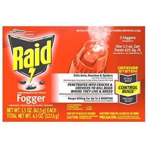 Raid Concentrated Deep Reach Fogger (Pack - 3)