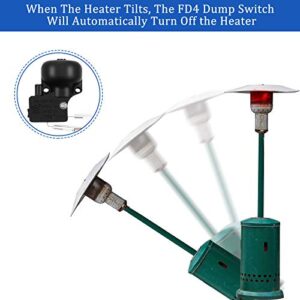 Patio Heater Repair Replacement Kit Thermocouple Part and FD4 Dump Switch for Room Garden Outdoor Heater Accessories (1 Piece)