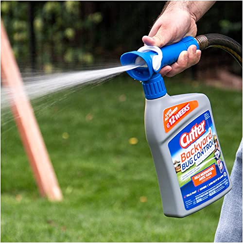 Cutter HG-61067 32 oz Backyard Bug Control Spray - Quantity 3