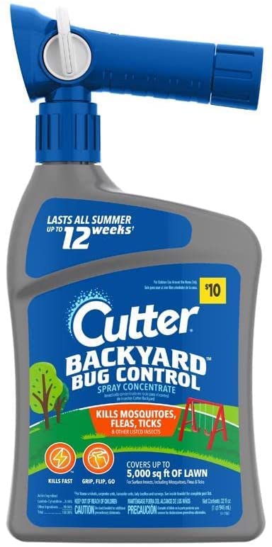 Cutter HG-61067 32 oz Backyard Bug Control Spray - Quantity 3