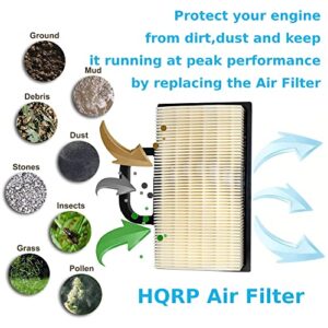 HQRP Air Filter Cartridge w/Pre-Cleaner fits Craftsman GT5000 GT3000 DYS4500 YS4500 Garden Tractors, 33926 Replacement