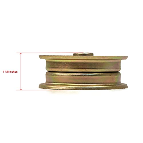 FLAT IDLER PULLEY REPLACES OEM:MTD 756-0981A, 756-0981B, 756-04224 OUR PART NUMBER: 36-1093, Model: , Home & Garden Store