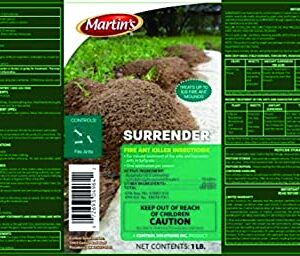 Control Solutions Martin's Surrender Fire Ant Killer, 1 lb, Pack of 2