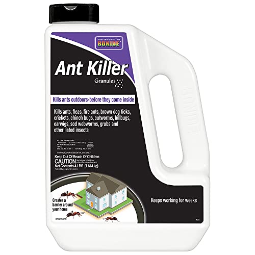 Bonide 623 O7131956 Ant Killer Granules, 4 lbs, 3 lb, Ready-to-Use