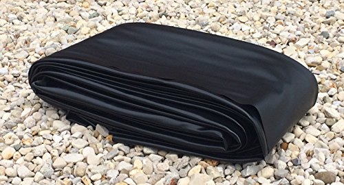 USA Pond Products' - Pond Liner - 4' Wide x 6' Long (1.2m x 1.8m) in 20-mil Black (.50mm) PVC - Fish and Plant Friendly for Koi Ponds, Streams, Water Gardens and Fountains