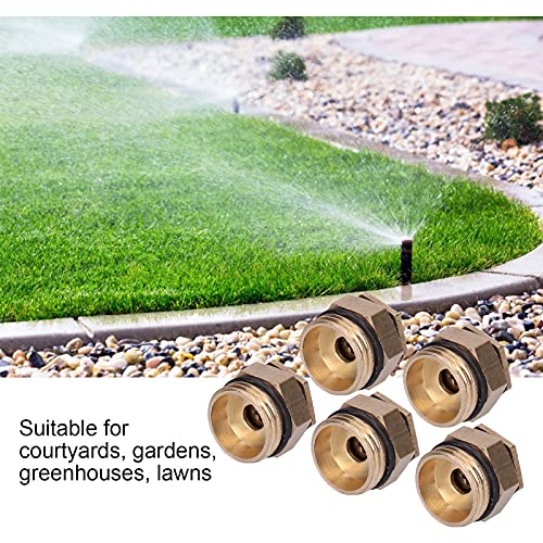 Water Spray Head, G1/2 Male Thread Brass Garden Nozzle for Flowers for Vegetable Greenhouses