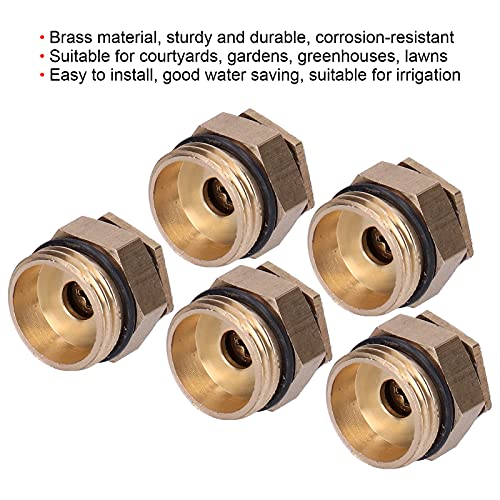 Water Spray Head, G1/2 Male Thread Brass Garden Nozzle for Flowers for Vegetable Greenhouses