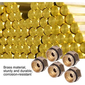 Water Spray Head, G1/2 Male Thread Brass Garden Nozzle for Flowers for Vegetable Greenhouses