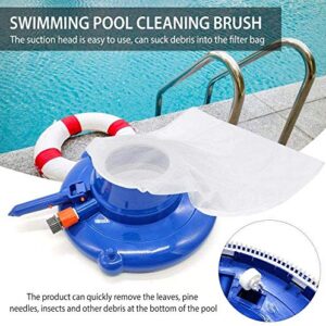 GCARTOUR Swimming Pool Leaf Vacuums Big Sucker Portable Pool Floating Objects Vacuums Blue (Blue)