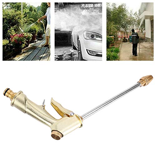 Car Washing Water, Electroplating 360 Degree Rotation Leakproof Water High Pressure for Garden