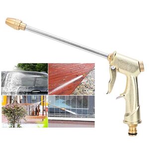 Water, Car Washing Water Electroplating 360 Degree Rotation Labor Saving High Pressure Brass for Garden