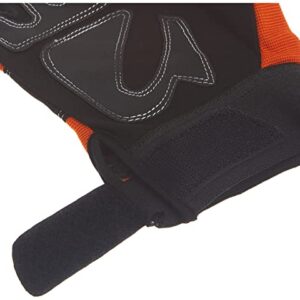 Oregon Protective Chainsaw Work Safety Gloves, Left-Hand Protection, Size Large ,Black