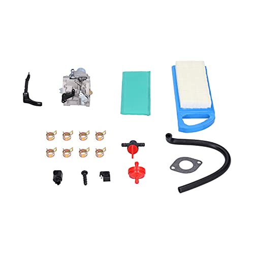 AUHX Carburetor Kit, Reliable High Efficiency Carburetor Professional for Lawn Mower Replacement Accessories for Garden Tool