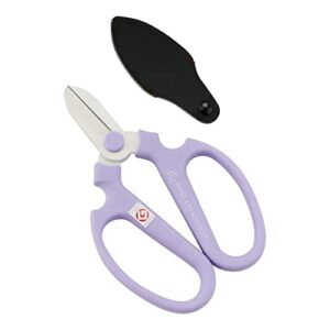 flower scissors hand creation f-170 (lavender)