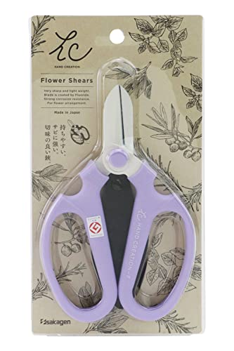 Flower Scissors Hand Creation F-170 (Lavender)