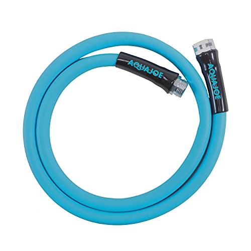 Aqua Joe AJPGH05-PRO 5/8-Inch HYBRIDFLEX Lead-in Hose, 5/8-Inch x 5-Foot, 500 PSI Burst Rating