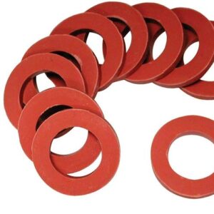 Danco 80787 Round Hose Washer, For Use With Washing Machines, 3/4 in ID X 1 in OD, 5/8 in Washer, 1/8 in Thickness, Black