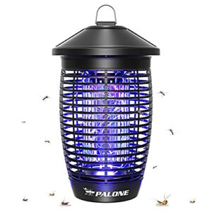 palone electric bug zapper for outdoor/indoor, 4500v 20w mosquito zapper indoor, waterproof mosquitos killer outdoor, fly zapper for home garden back yard patio