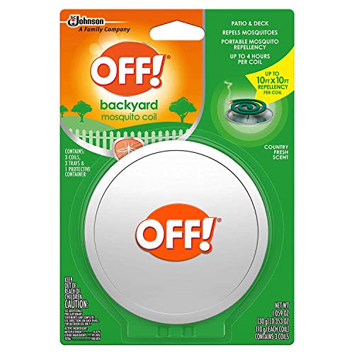 OFF! Patio and Deck Coil Tin, 1 CT (Pack - 3)