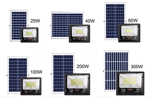 10W Solar Outdoor Flood Light Waterproof/Remote Control/Automatic Working for Balcony, Patio, Garage, Porch, Garden