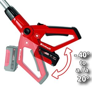EINHELL GE-HC Power X-Change 18-Volt Cordless Telescoping Garden Multi-Tool, Interchangeable 8-Inch Pole Saw and 18-Inch Hedge Trimmer, Tool Only (Battery and Charger Not Included)