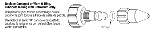 Roundup 181538 Lawn and Garden Sprayer Repair Kit with O-Rings, Gaskets, and Nozzle