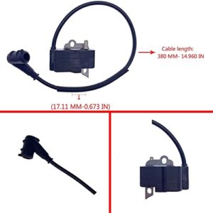 PARTSRUN Ignition Module Coil for Stihl MS880 1124 400 1302 MS441 Chainsaw # 1138 400 1300,ZF-IG-A00141-Q