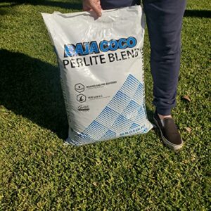 Coco Coir Perlite Blend 1.5 CU. FT. /42.5 Liter/ 40 Dry Quarts Pre Bufferd Washed Low EC Coconut Coir Organic Indoor Outdoor Garden Coco Fiber