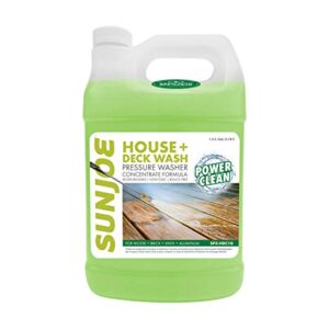 Sun Joe SPX-HDC1G House and Deck All-Purpose Pressure Washer Rated Concentrated Cleaner, 1-Gallon , White