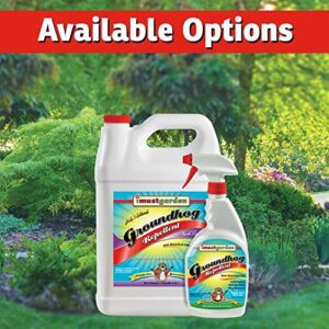 I Must Garden Groundhog/Woodchuck Repellent 1 Gallon Ready-to-Use Refill: All Natural Spray for Gardens, Plants, and Lawns – Pleasant Scent