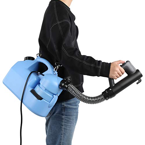 Fogger Sprayer, Electric Fogger Sprayer, Portable Spraying Machine Tools for Garden Public Place 8L ULV, with Uniform Droplets and Long Spray Range, for Airports, Terminals, Hotels(US Plug 110V)