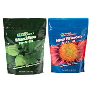new hydroponics set of maxibloom for flowering & maxigro for vegetable nutrients
