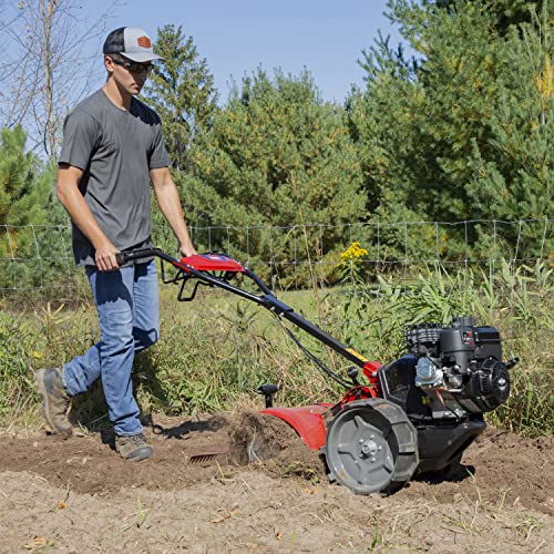 Toro 58603 Dual Direction Rear Tine Tiller, 127cc Briggs & Stratton 4-Cycle Engine, Airless Tires, Instant Reverse, Heavy Duty Stamped Steel Tines, Simple Shifting