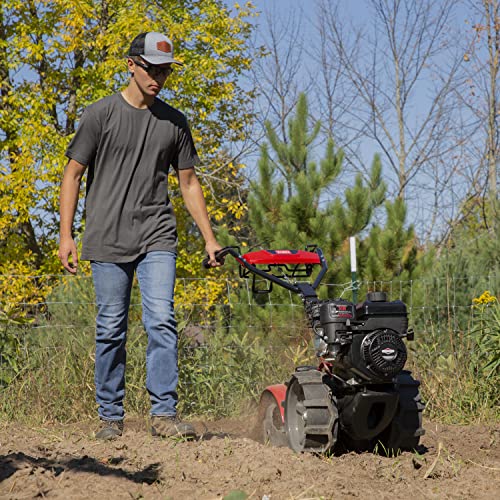 Toro 58603 Dual Direction Rear Tine Tiller, 127cc Briggs & Stratton 4-Cycle Engine, Airless Tires, Instant Reverse, Heavy Duty Stamped Steel Tines, Simple Shifting