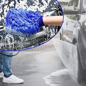 Buyplus Hydro Jet Power Pressure Washer Wand - Portable High Pressure Water Gun, Extendable Garden Hose Watering Sprayer with Nozzle Tips for Car Window Glass Washing