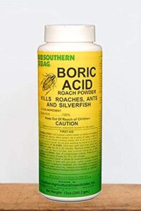 southern ag 01000 boric acid roach powder, 12oz